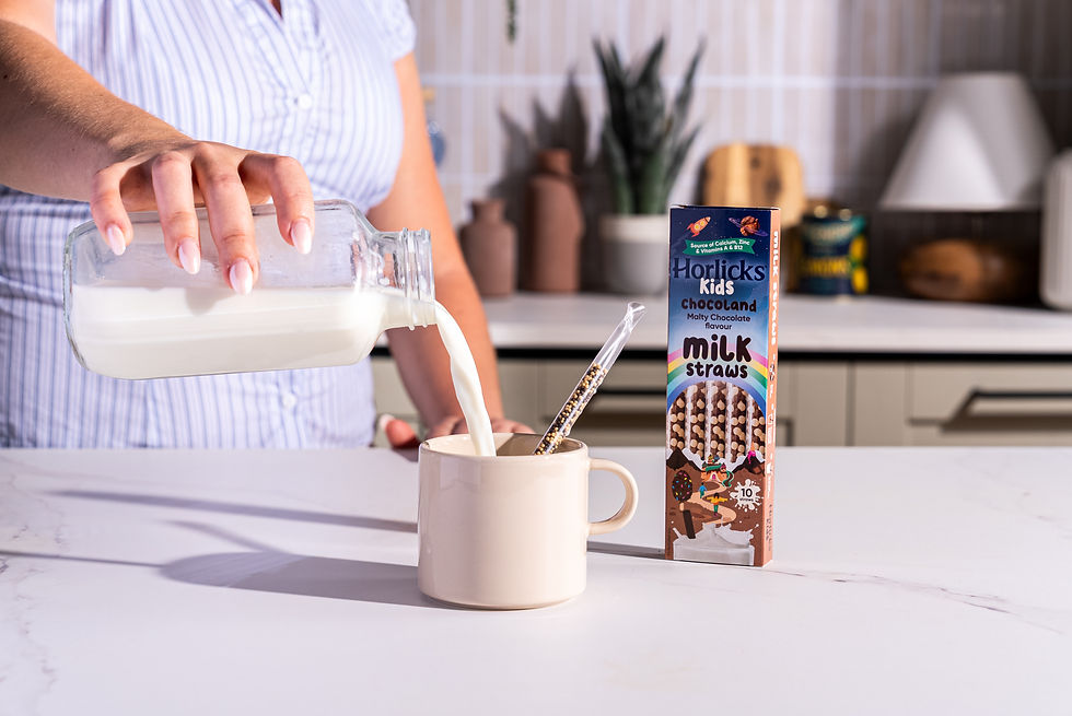 Horlicks expands Chocoland range with fortified milk straws