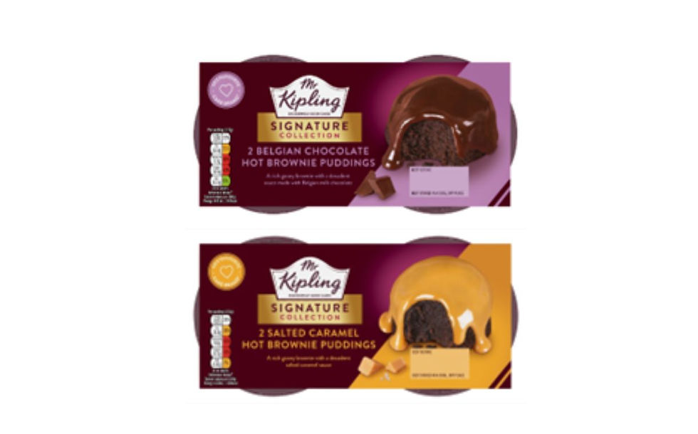 Mr Kipling expands Signature collection into desserts with Hot Brownie Puddings