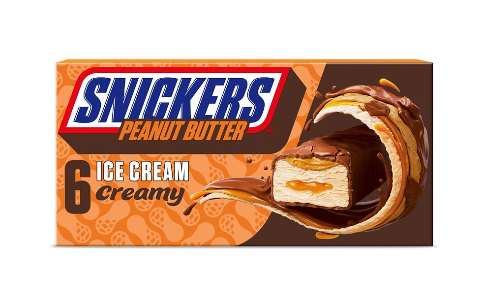 Mars expands Snickers Ice Cream portfolio with Peanut Butter Creamy Bar