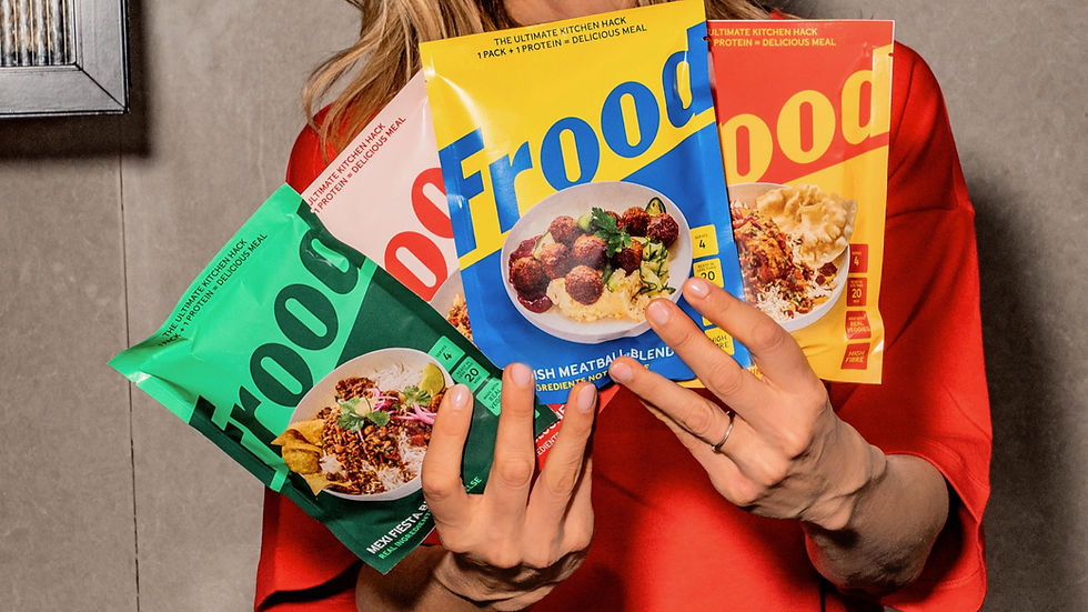 Frida Redknapp launches whole food convenience brand Frood