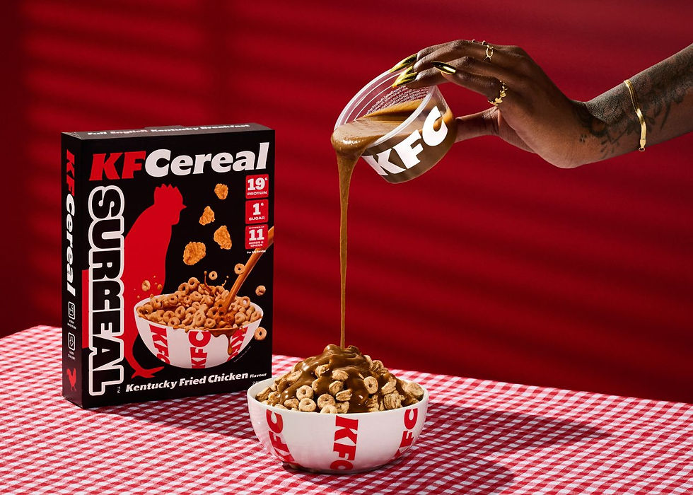 KFC and Surreal launch savoury KFCereal