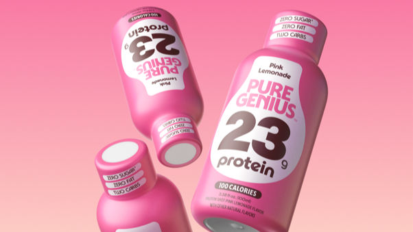 Pure Genius Protein expands range with Pink Lemonade protein shot