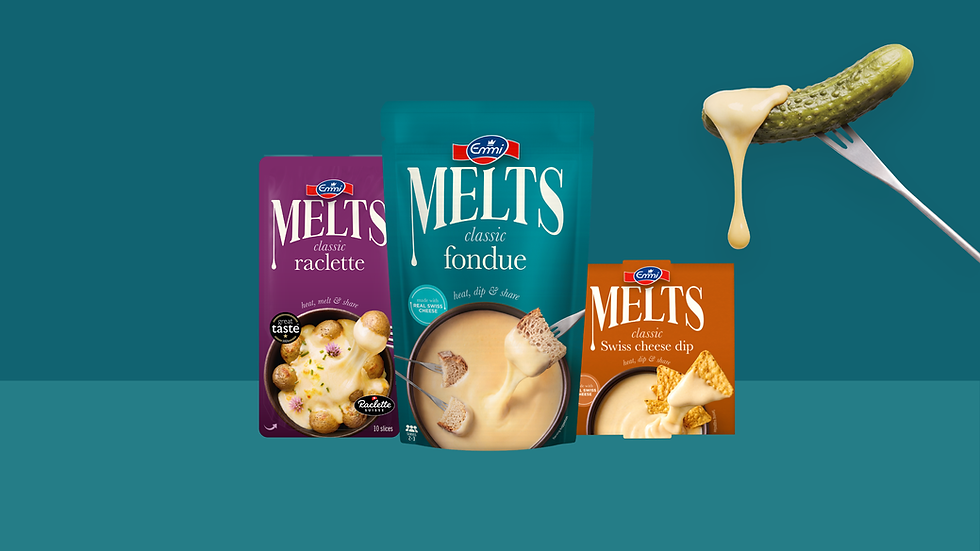 Emmi launches melting cheese range for informal home entertaining