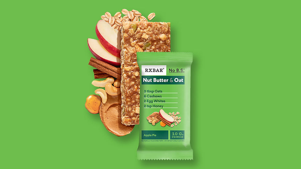 Rxbar taps into apple trend with new Nut Butter & Oat Apple Pie bar