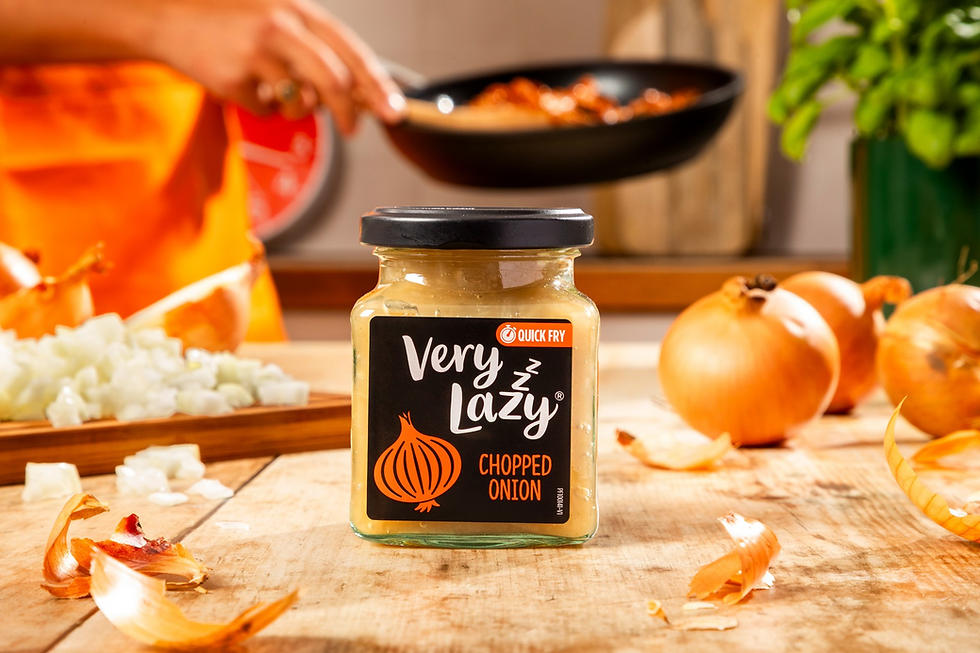 Very Lazy launches chopped onion cooking shortcut as convenience category continues to grow
