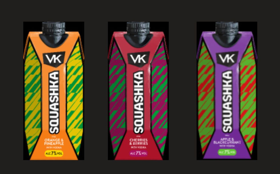 VK taps into student culture with launch of VK Squashka RTD range