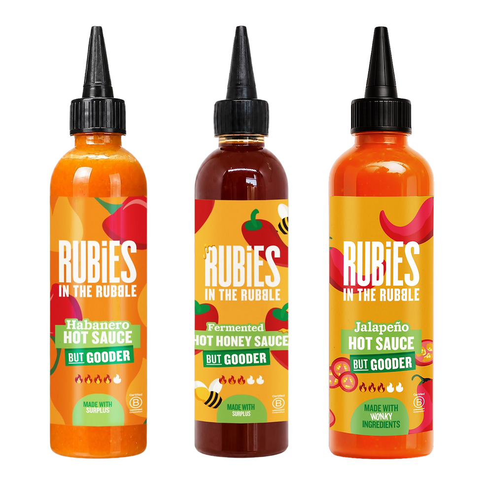 Rubies in the Rubble enters hot sauce category with trio of sauces