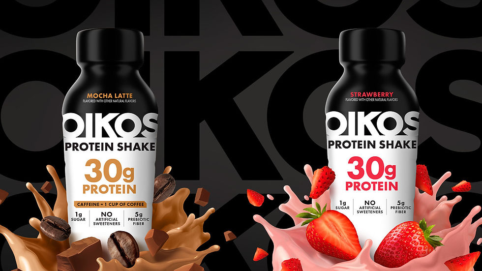 Oikos expands RTD protein shake portfolio with Strawberry and Mocha Latte flavours