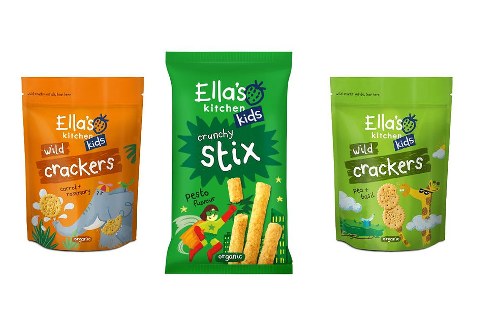 Ella’s Kitchen launches new children's snack range