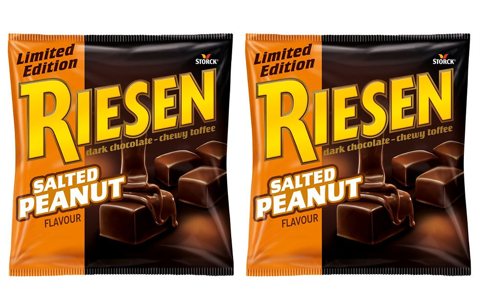 Storck adds salted peanut flavour to Riesen confectionery range