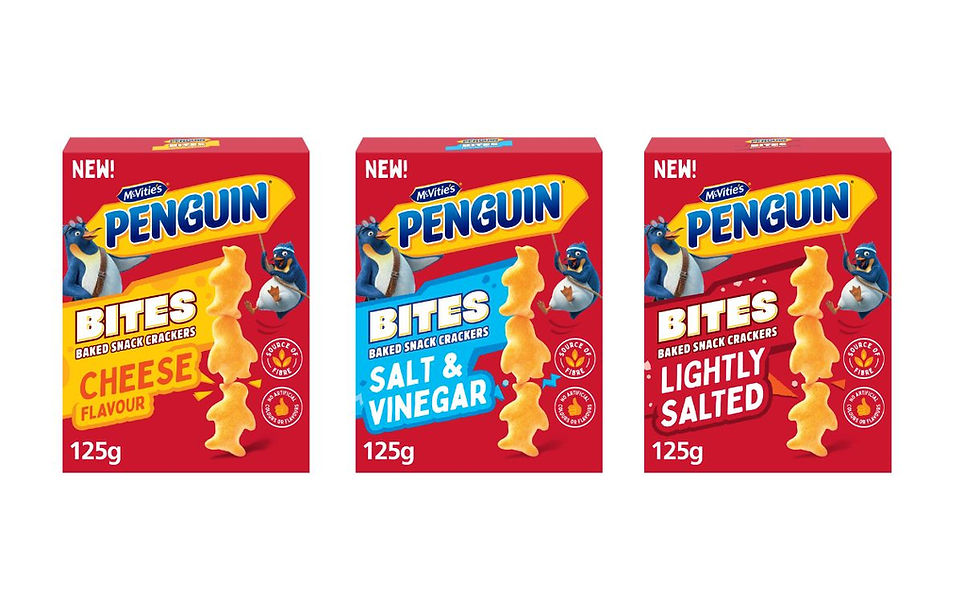 McVitie’s Penguin expands into savoury snacking with Penguin Bites