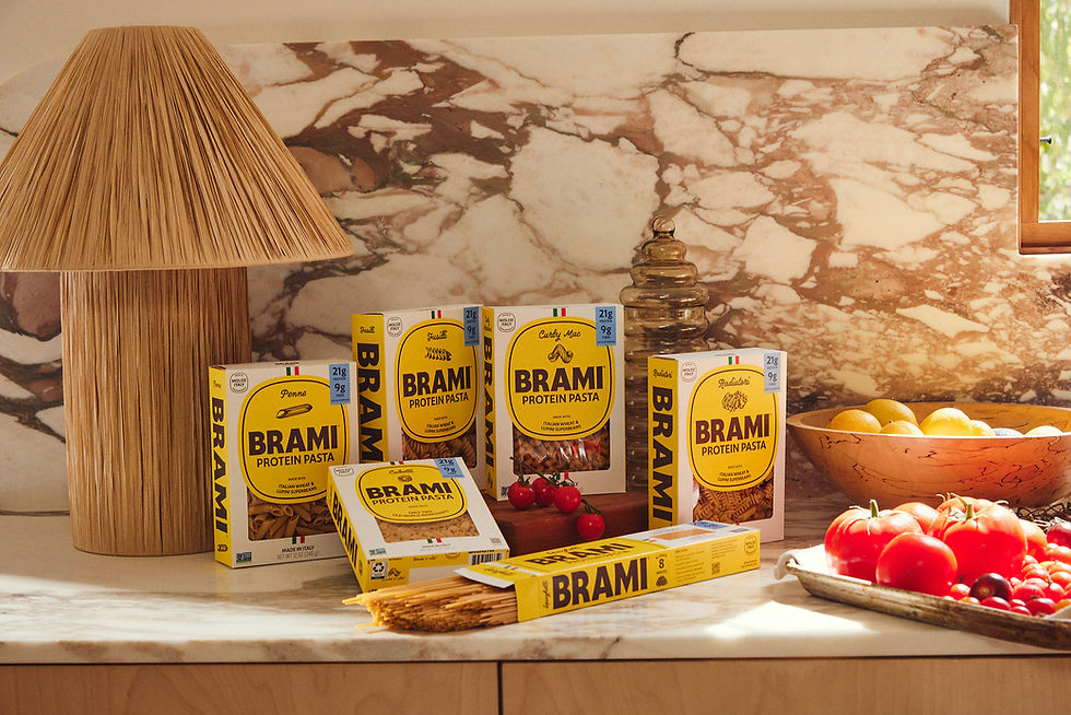 Brami raises $33m Series B to scale authentic high-protein pasta brand