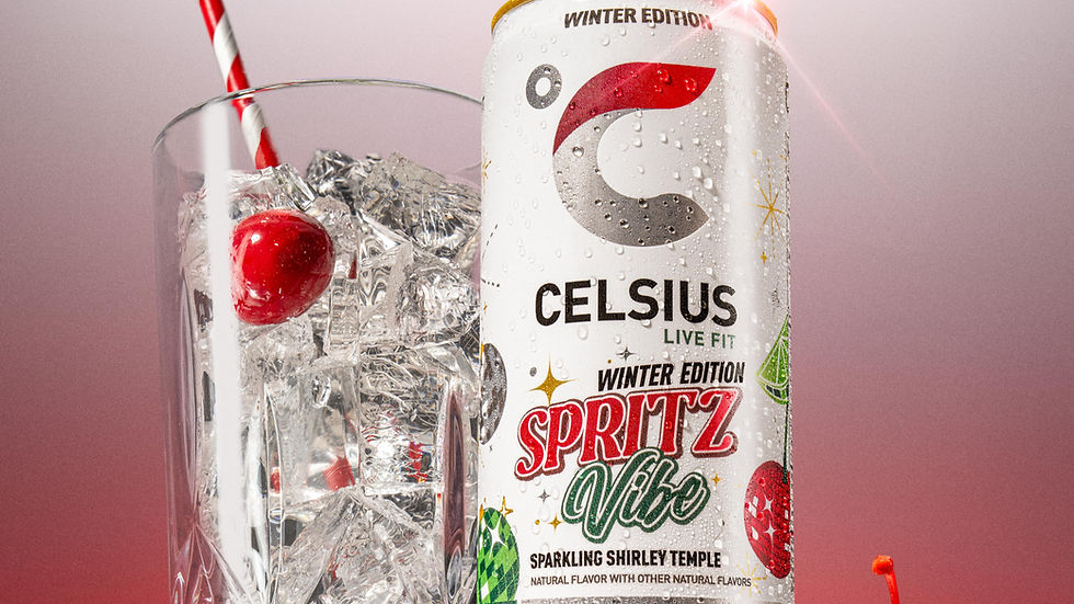 Celsius brings back Spritz Vibe Winter Edition with Sparkling Shirley Temple flavour
