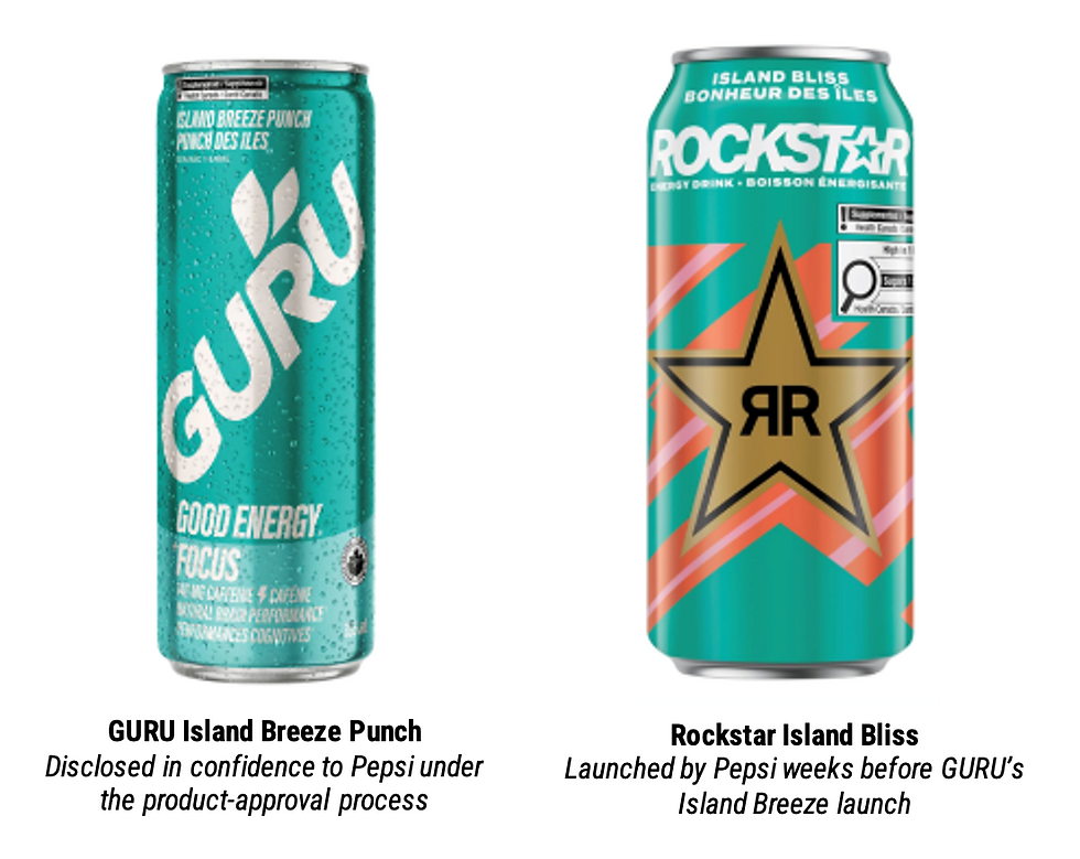 Guru files $10m lawsuit against PepsiCo bottling unit