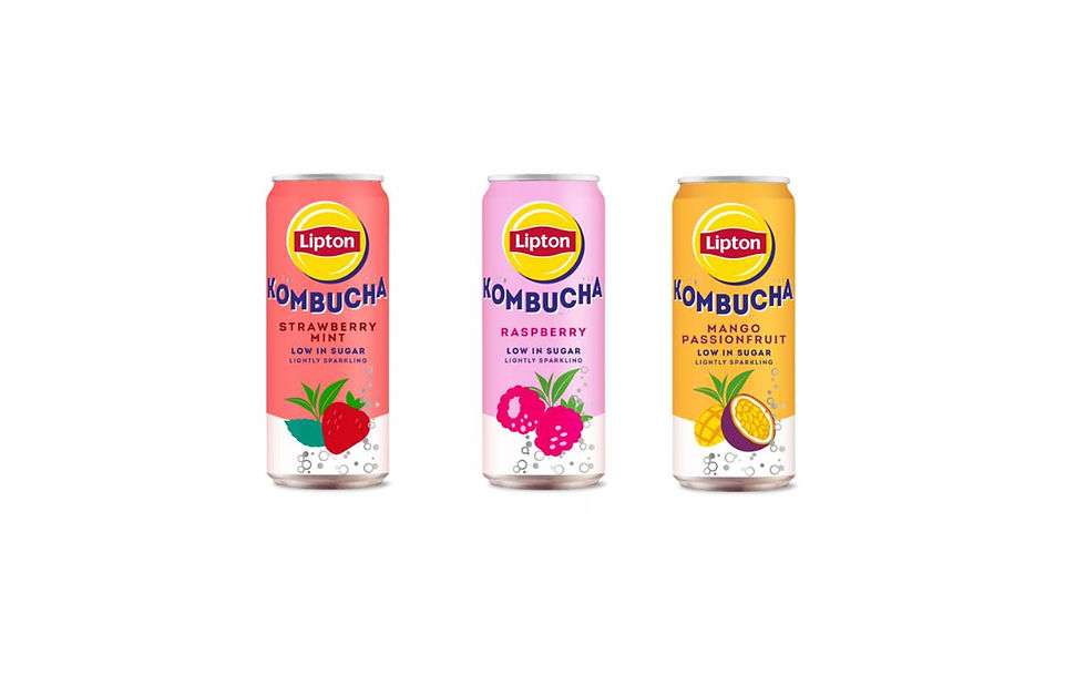 Lipton launches kombucha range in UK