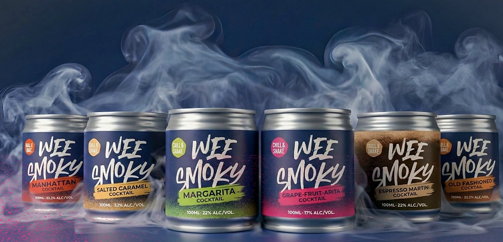 Wee Smoky enters RTD market with six canned Scotch whisky cocktails