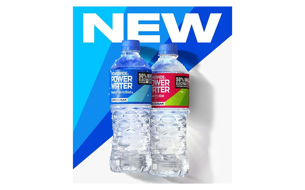 Powerade expands into functional water with new Power Water launch