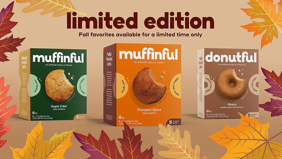 Bakeful launches limited-edition autumn flavours across US retail