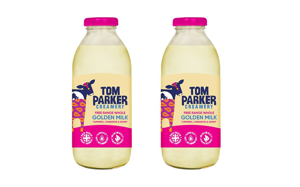 Tom Parker Creamery launches turmeric-infused Golden Milk