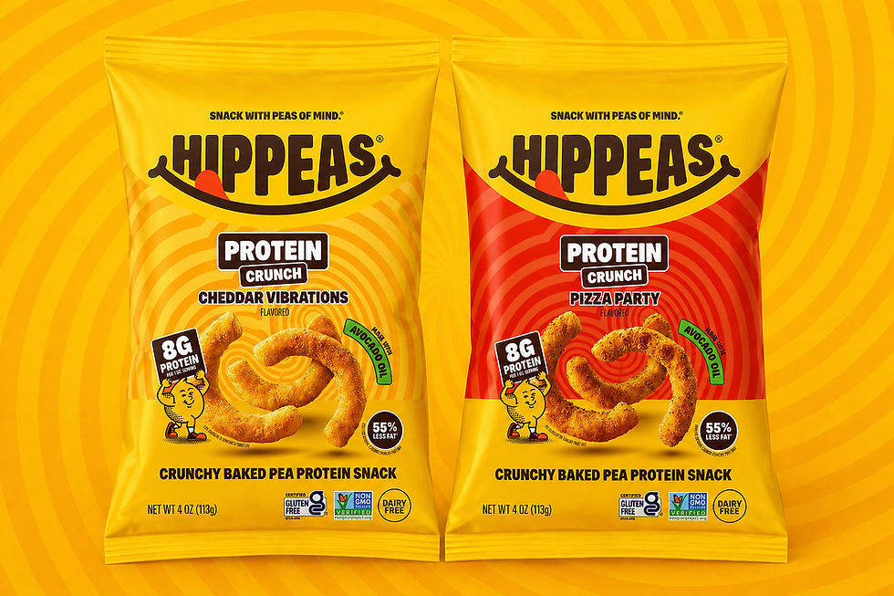 Hippeas launches high-protein puff snack line with new Protein Crunch range