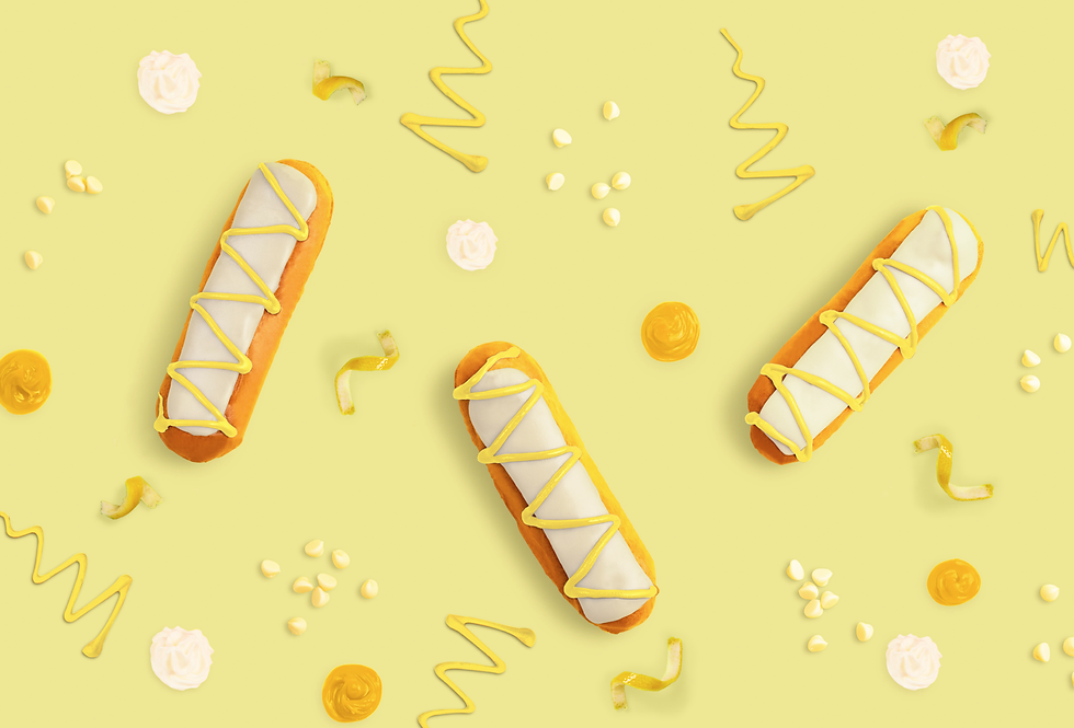 The Delicious Dessert Company introduces new lemon eclairs for spring season