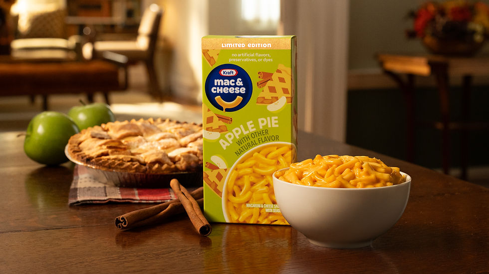 Kraft Mac & Cheese blends two classics with limited-edition apple pie flavour 