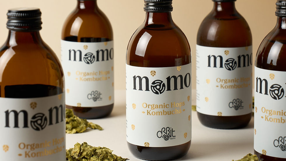 Momo Kombucha launches Organic Hops Kombucha with Orbit Beers