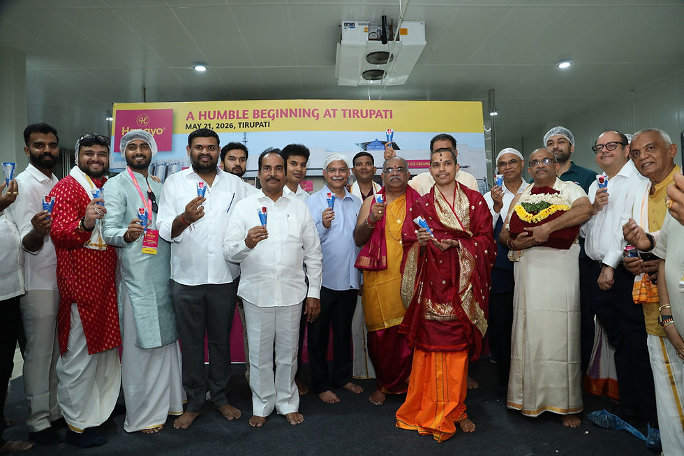 Hangyo Ice Cream opens 100,000 litre-per-day manufacturing facility in Tirupati, India 