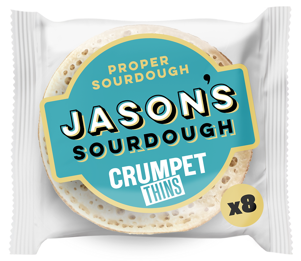 Jason's Sourdough expands crumpet range with launch of Crumpet Thins
