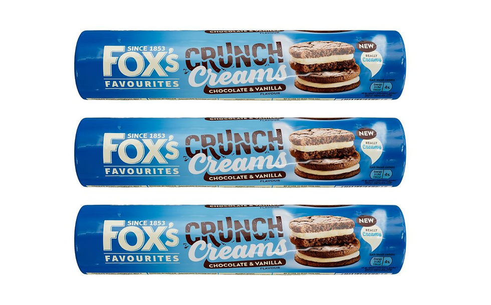 Fox’s Burton’s Companies debuts new chocolate and vanilla Crunch Creams