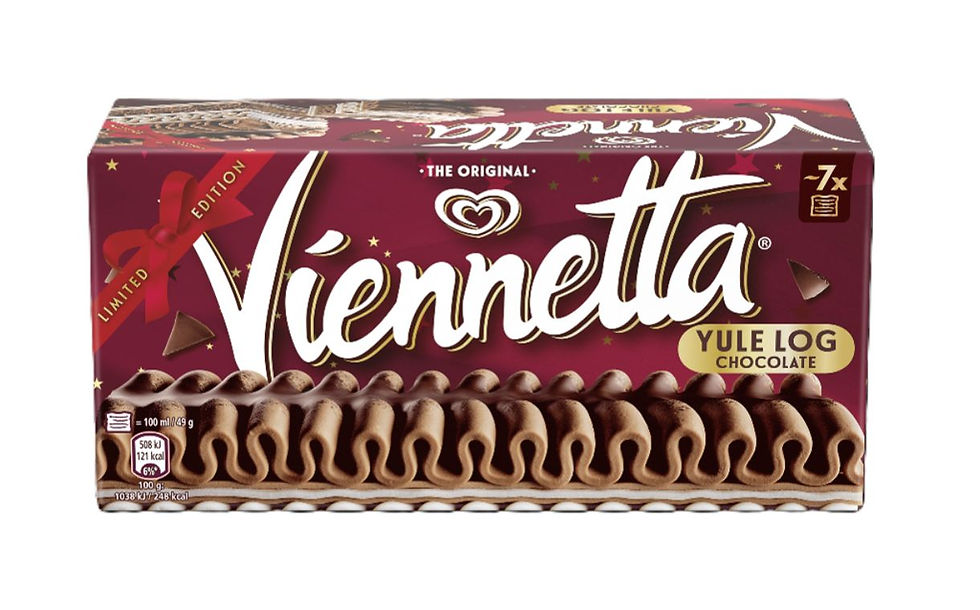 Viennetta unwraps limited-edition Chocolate Yule Log for Christmas