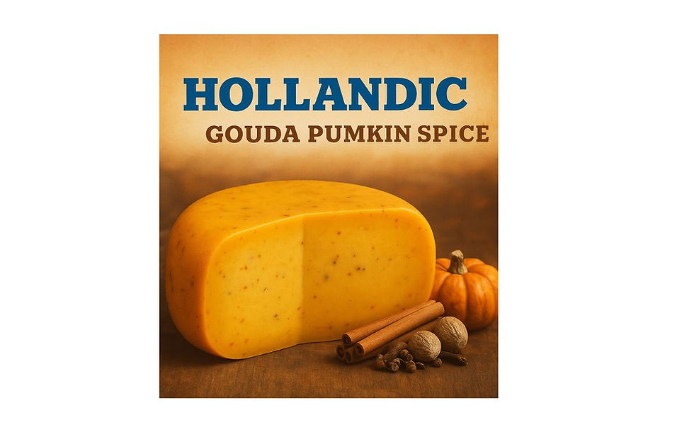 Specialities Inc and Van der Heiden Kaas introduce pumpkin spice-flavoured Gouda