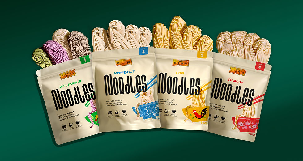 Lee Kum Kee expands into noodles with first-ever plain noodle range