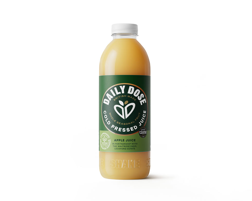 Daily Dose launches limited-edition apple juice using surplus fruit from Waitrose’s Leckford Estate