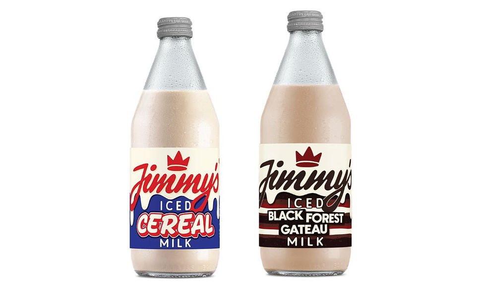 Jimmy’s expands milkshake range with nostalgic Iced Cereal Milk and Black Forest Gateau flavours