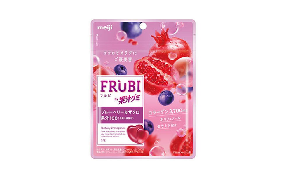 Meiji targets beauty-from-within trend with launch of functional fruit gummies