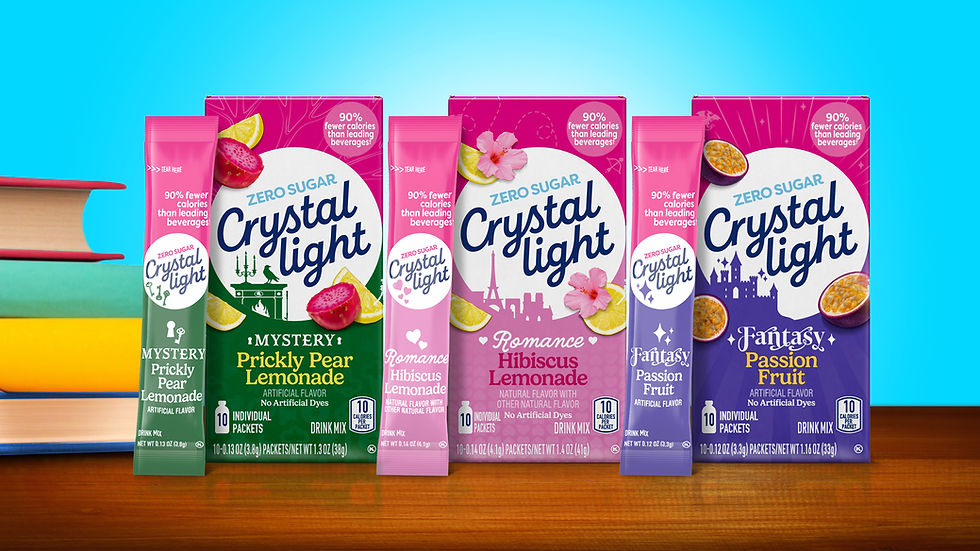 Crystal Light launches book-inspired limited-edition beverage flavours