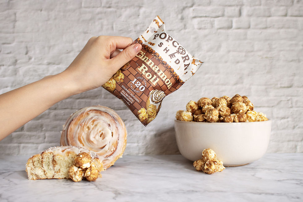 Popcorn Shed expands range with gluten-free snack packs in five dessert-inspired flavours
