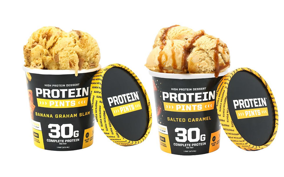 Protein Pints launches two high-protein ice cream flavours