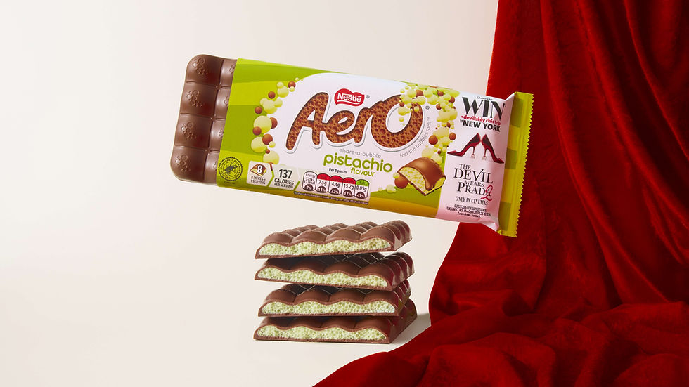 Nestlé taps pistachio trend with latest Aero launch