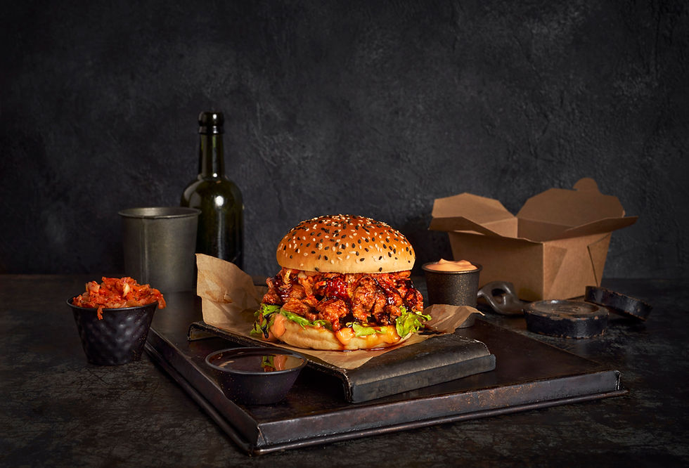 Americana targets premium burger market with Black & White Seeded Bun