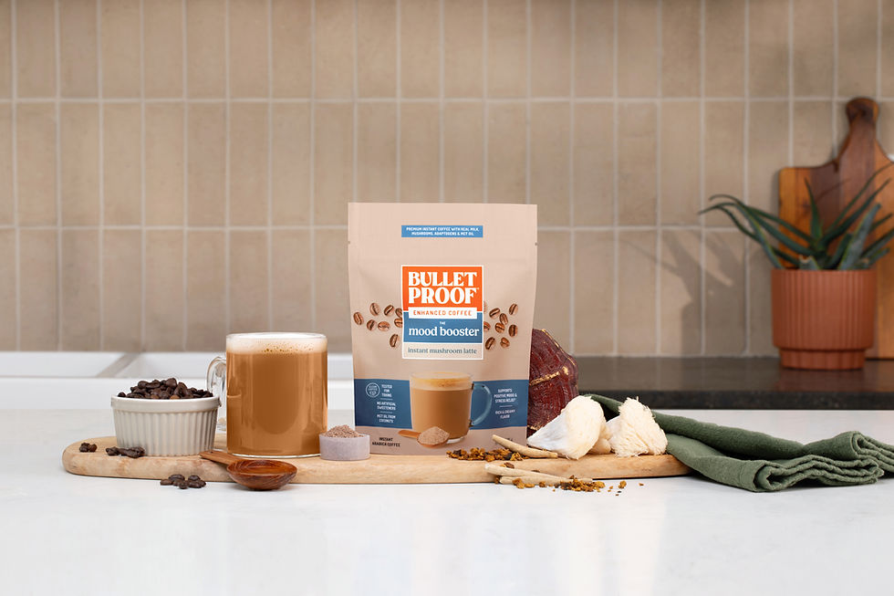 Bulletproof enters latte category with Mood Booster Mushroom Latte