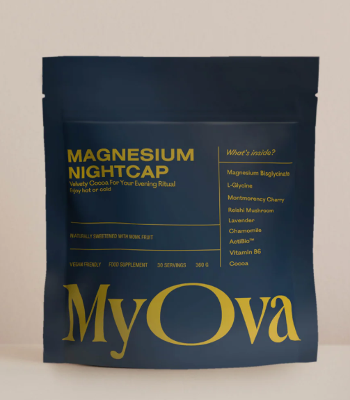 MyOva expands women's wellness portfolio with Magnesium Hot Chocolate Nightcap