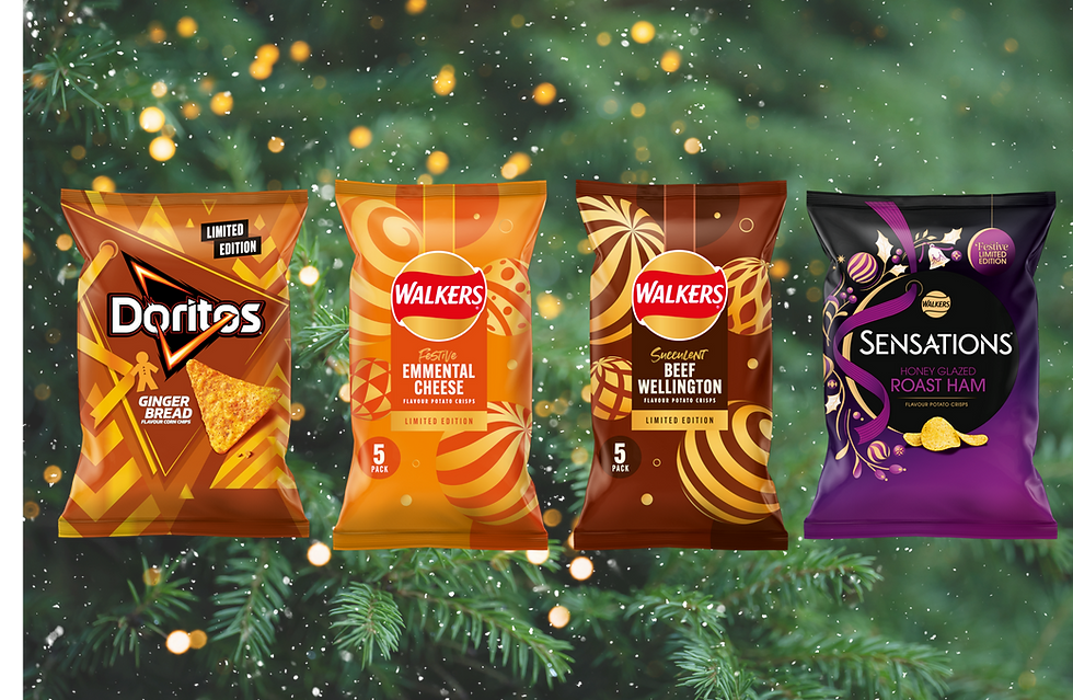 PepsiCo launches Christmas crisp flavours, including gingerbread Doritos