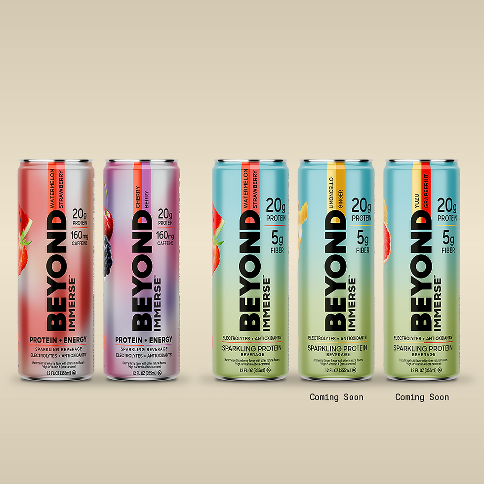 Beyond Meat enters functional energy drinks with Beyond Immerse Energy