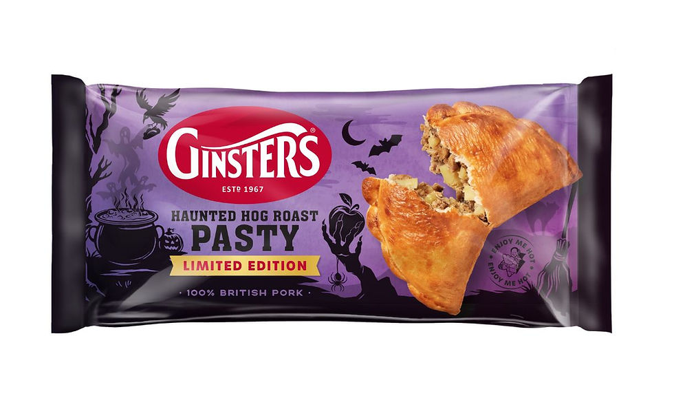 Ginsters unveils Haunted Hog Roast Pasty for Halloween 2025