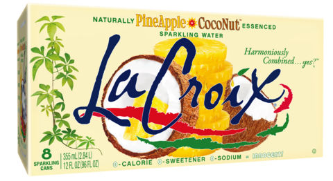 LaCroix unveils Pineapple Coconut flavour for 2026