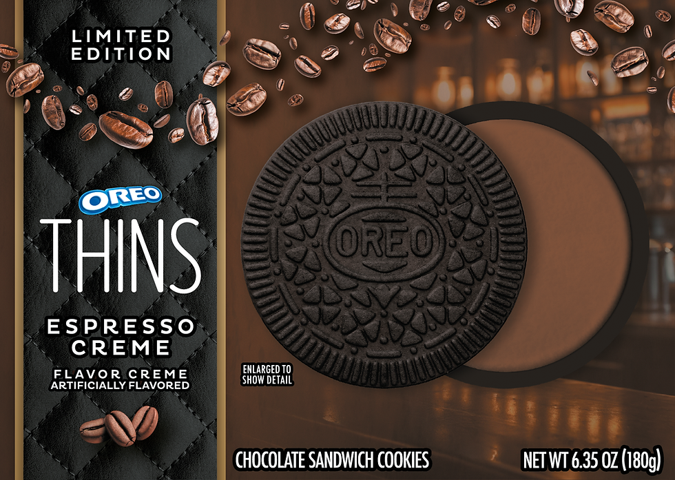 Oreo unveils limited-edition Espresso Creme Thins