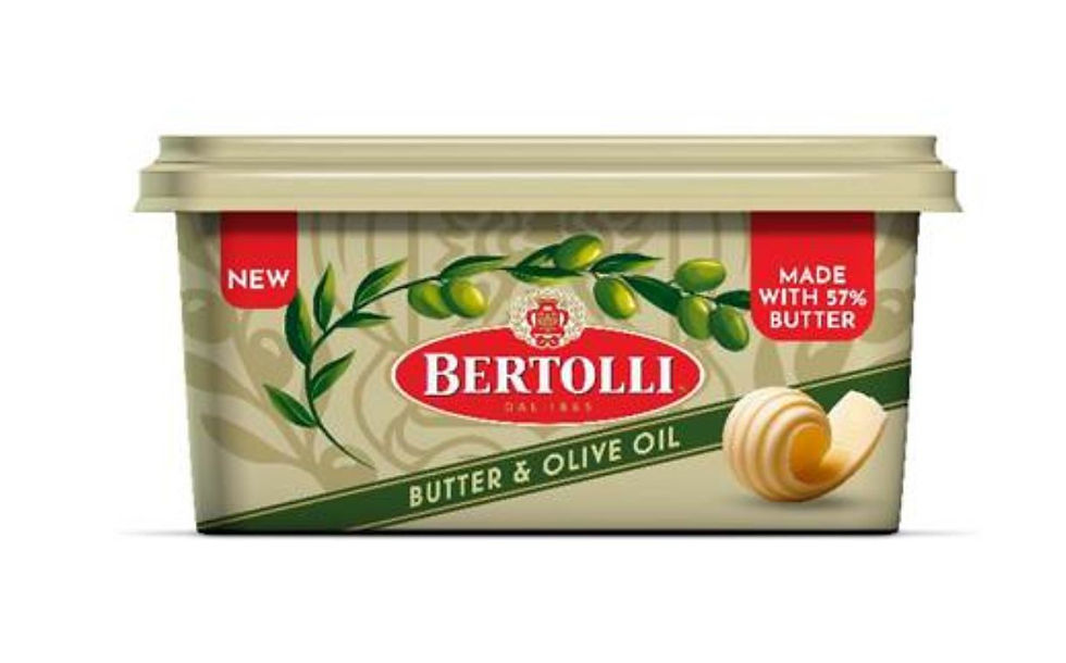 Bertolli launches spreadable butter and olive oil blend