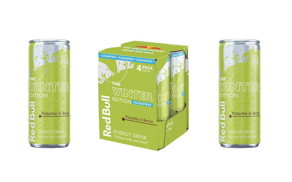 Red Bull launches Pistachio & Berries Winter Edition